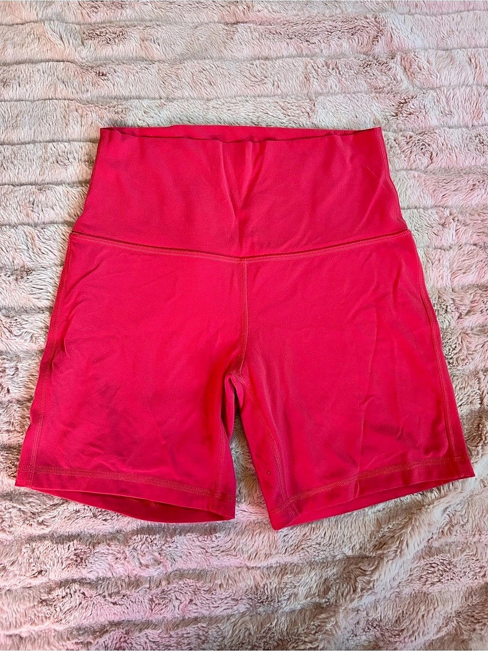 lululemon Align High-Rise Short 8" Pink Bike Shorts